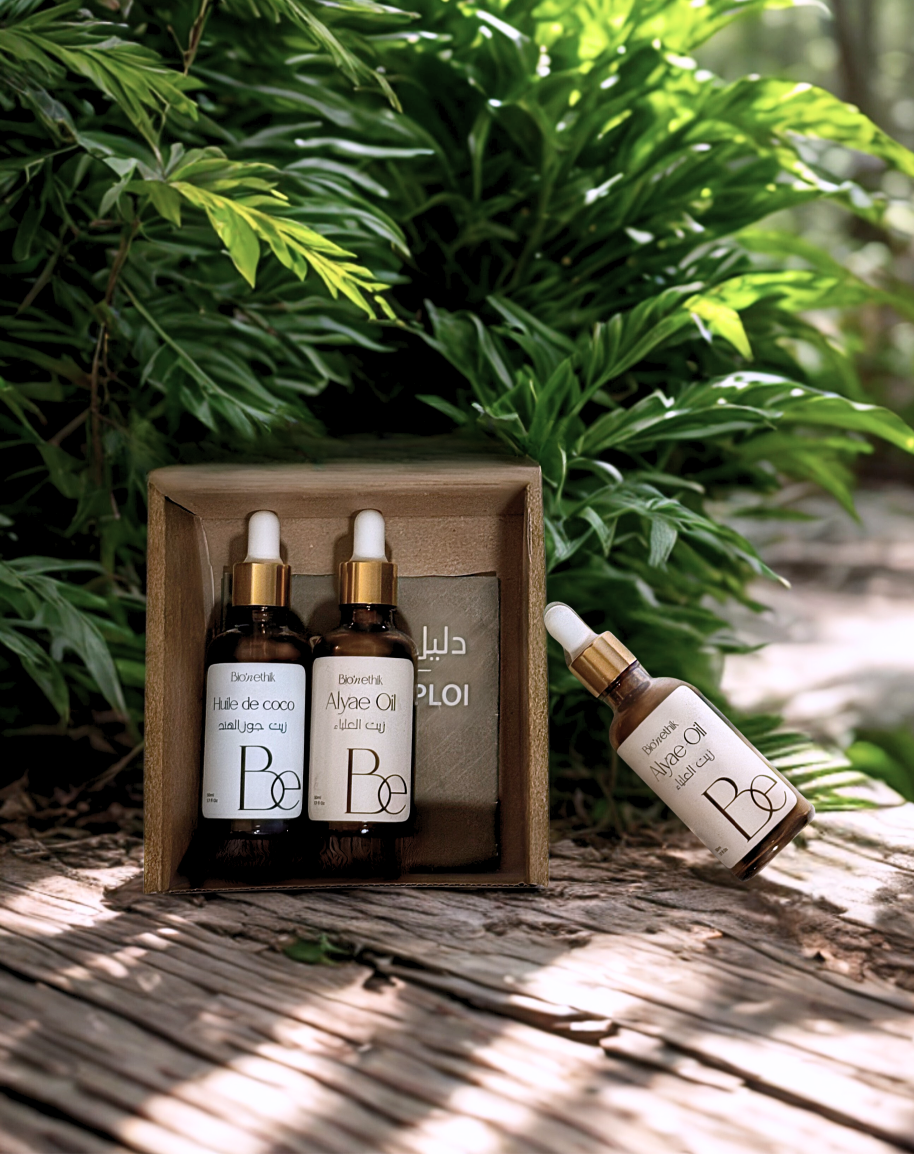 Box Alyae Oil – Repousse Cheveux + Huile de Coco Offerte